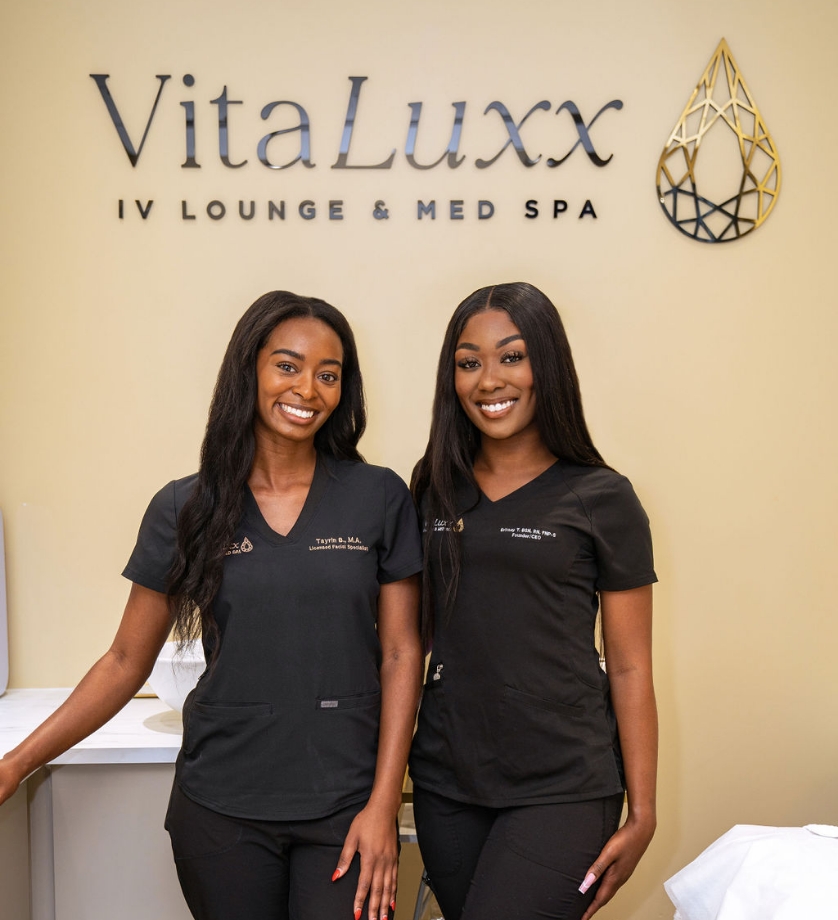 the team at VitaLuxx IV Lounge & Med Spa in Lake Nona, Orlando FL